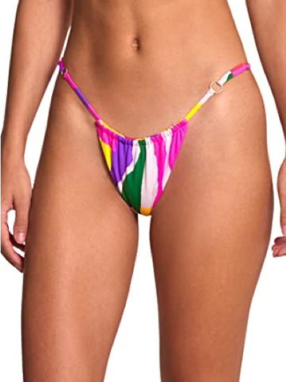 MAAJI 🔥Colorblock Triangle String Bikini - Multicolor - Picture 5 of 10